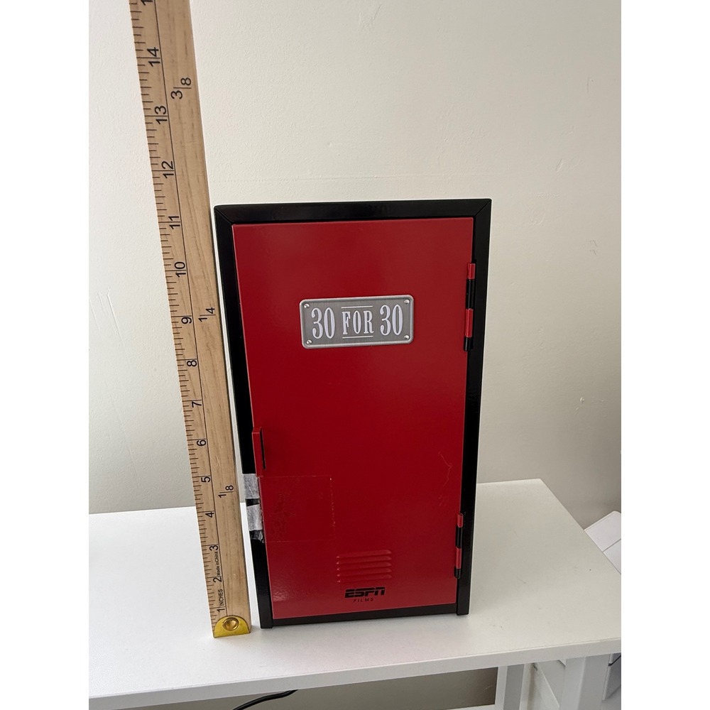 ESPN 30 for 30 Fifth Anniversary Collection Metal Locker Case Poster & Guides